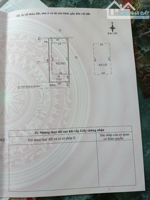 Bán đất mặt tiền Thủ Khoa Huân phường 1 Đà Lạt ngay trung tâm TP. Cách Hồ Xuân Hương 1.2km