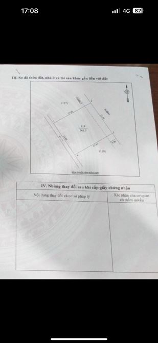 Bán 262m2 - 523m2 Đất Đẹp Lối 2 đường 32 ( Đại Lộ Lê Nin ) - TP.Vinh