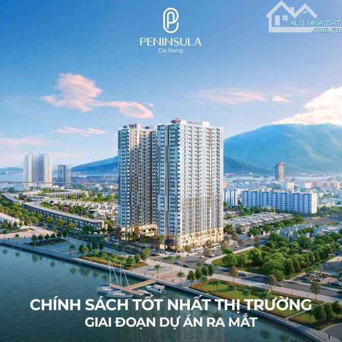 Chỉ 2,5 tỷ (53tr/m2) sở hữu ngay căn hộ hạng sang trực diện sông Hàn - Peninsula Đà Nẵng - 1