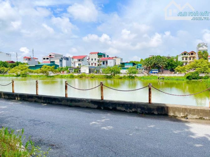 VIEW HỒ, ĐẤT PHỐ BÁT KHỐI, LONG BIÊN, DT 129 M, MT 7.1 M, GIÁ 17 TỶ1, LÔ GÓC,VỈA HÈ. - 1