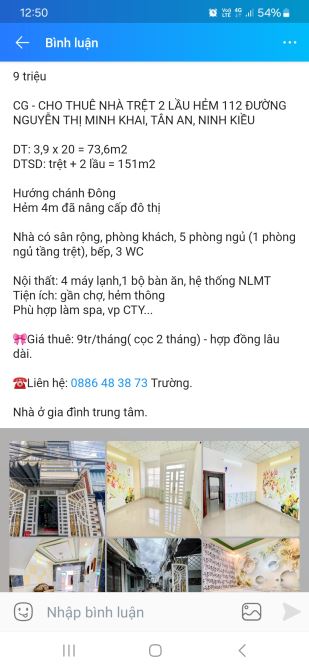 Nhà 2 lầu trung tâm phù hợp ở làm văn phòng, spa - 1