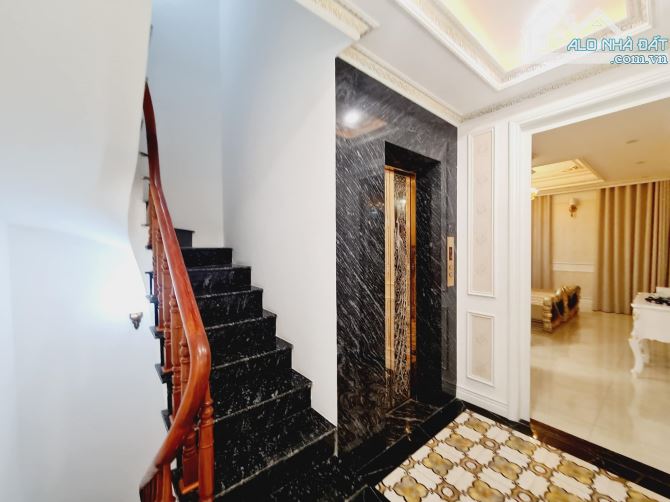 Bán Nhà Phố Cầu Đơ 50m xây 6 tầng thang máy kinh doanh oto tránh vỉa hè rộng nhà mới - 2