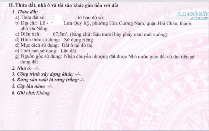 💎Cần bán lô đất MT đường Lưu Quý Kỳ,P Hòa Cường Nam,Quận Hải Châu.Đà Nẵng. - 3