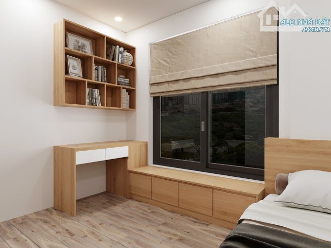 Cho thuê căn góc 3PN 85m² chung cư Green Park Trần Thủ Độ full đồ - 4