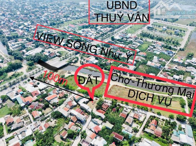 Đất trục chính Dưỡng Mong, Phú Mỹ, Phú Vang. View Sông Như ý, Gần Cầu Công Lương, Sát KHU - 4