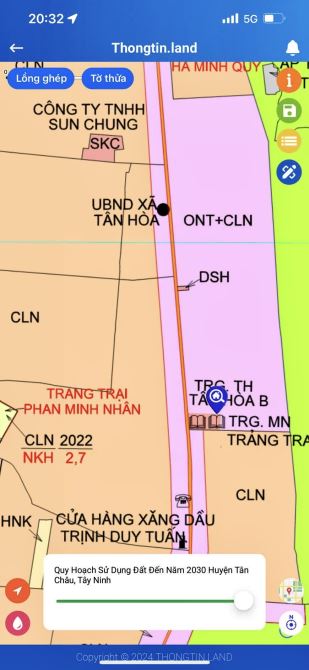 ✨ CHỦ CẦN TIỀN BÁN GẤP gần 2 HÉCTA Đất (có 400M2 ONT), 192M Mặt tiền Nhựa QHLG: 30M - 8 Tỷ - 7