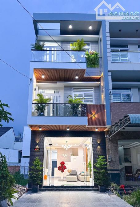 🍭 CHỦ GỬI: BÁN NHÀ 1 TRỆT 2 LẦU, HIỆN ĐẠI FULL NỘI THẤT, ĐƯỜNG D6, KDC HỒNG LOAN  6A