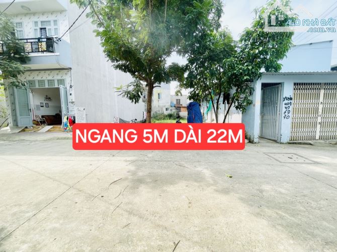 ĐẤT NGỘP BANK GIÁ RẺ - Q.12 - HẺM TRƯỚC ĐẤT 10M CÓ V HÈ - DT :5 × 22 CHỈ HƠN 4 TỶ XÍU