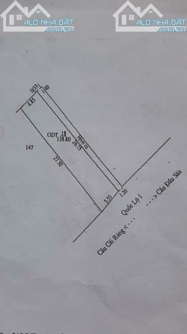 BÁN NHÀ 2 MẶT TIỀN ĐƯỜNG 3 THÁNG 2 SÁT TRƯỜNG HỌC - 2