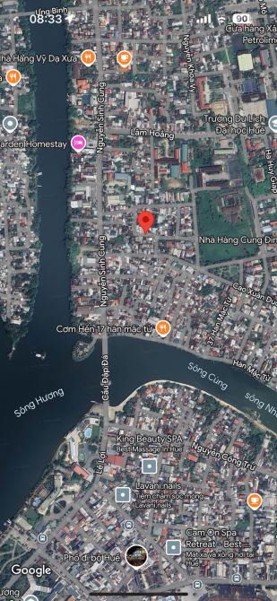 Bán đất kiệt Nguyễn Sinh Cung thông kqh Vỹ Dạ - 2