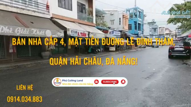 🏡 Bán Nhà Cấp 4 Mặt Tiền Kinh Doanh, Đường Lê Đình Thám, Quận Hải Châu, Đà Nẵng 🏡 - 2