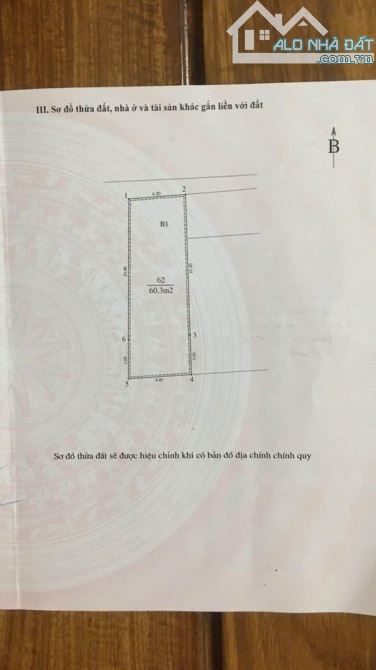 HOÀNG HOA THÁM - SỔ 61M x 3T - MT 4.2M - NGÕ THÔNG KINH DOANH - GẦN HỒ TÂY - 3