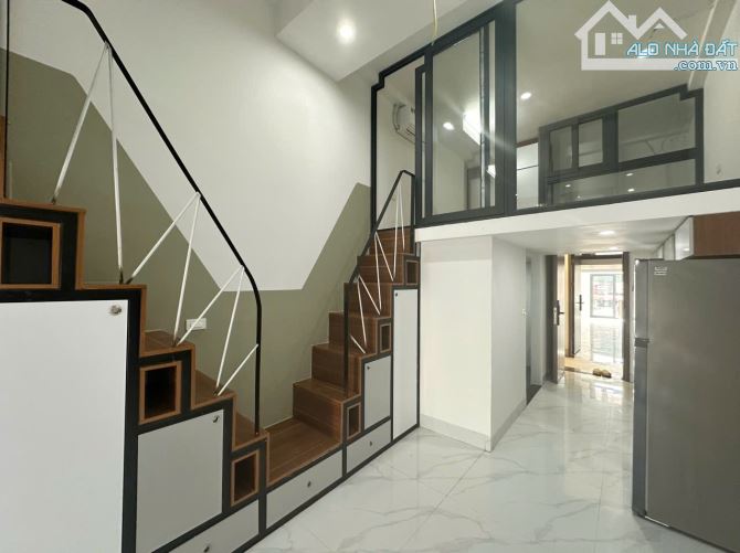 Cho Thuê CCMN Nghĩa Đô Cầu Giấy  40m2 2N1K Duplex Ban Công Cửa Sổ Thang Máy Giặt Riêng - 3