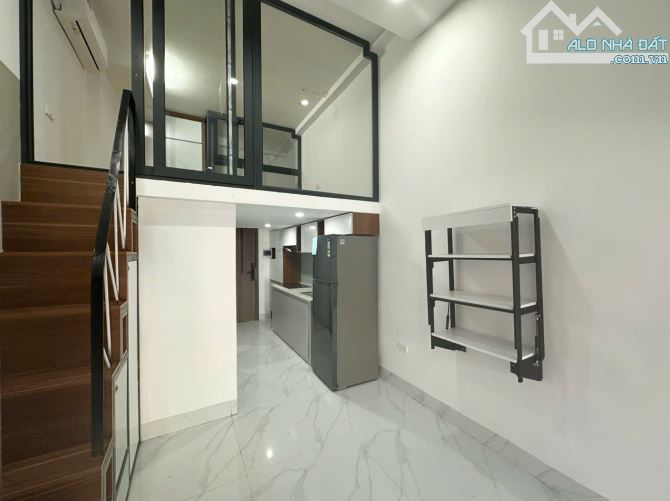 Cho Thuê CCMN Nghĩa Đô Cầu Giấy  40m2 2N1K Duplex Ban Công Cửa Sổ Thang Máy Giặt Riêng - 4