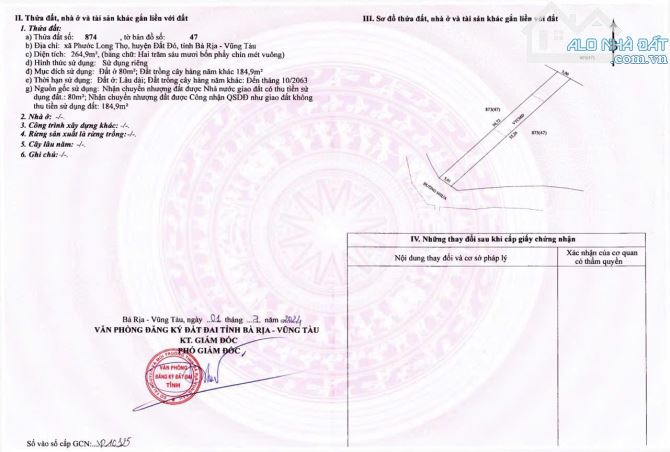 500m2-160tc đường nhựa PLT - Đất Đỏ. Cách biển Lộc An 5km - 7