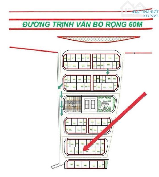 Bán 45m2 đất có vị trí cực đẹp, cách đường Trịnh Văn Bô - Mỹ Đình chỉ 50m