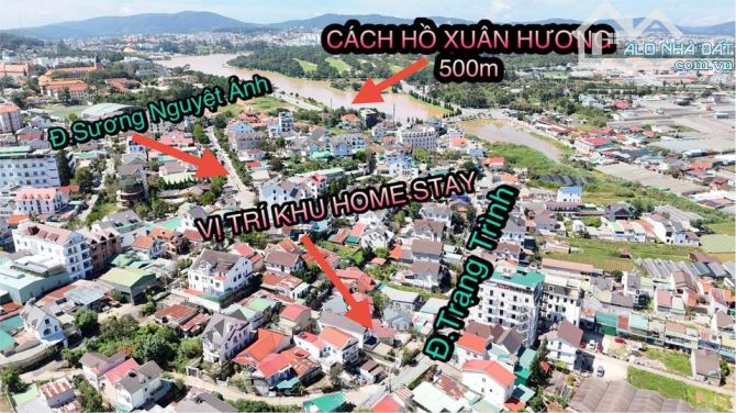 Cần Bán Khu Home Stay Đường Chính Trạng Trình Cách Hô Xuân Hương 500m.