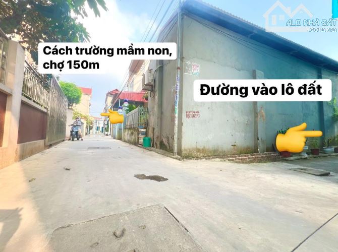 Chỉ với 1,868 tỷ có ngay 66,5m đất ở trung tâm Đan Nhiễm - Thị trấn Văn Giang