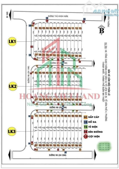 LÔ GÓC 2 MẶT TIỀN ĐƯỜNG THỦ KHOA HUÂN - DT: 5,8X23,8M - GIÁ: 6,5 TỶ