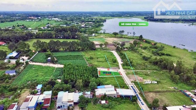 ✨ Góc 2 Mặt tiền View Hồ Châu Pha. Ngang 11.6M (Nở hậu 15.8M), dài 31M, 100m2 ONT - 2.8 Tỷ