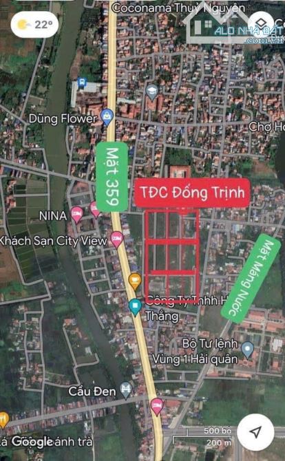 Bán lô Đống Trịnh, Tân Dương, Thuỷ Nguyên view công viên cực đẹp giá 3.0x tỷ - 1