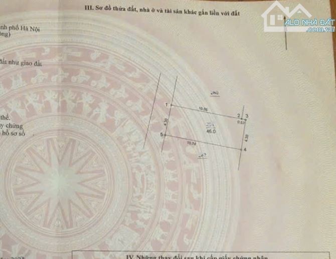 SIÊU RẺ! 46M2 THANH CAO, THANH OAI. Ô TÔ ĐỖ SÁT ĐẤT, GIÁ CHỈ 1,45TỶ - 1