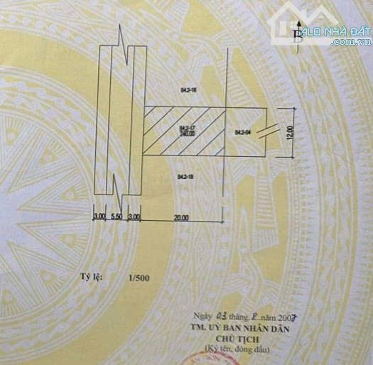 Bán nhanh lô đất biệt thự Phước Trường 2, gần biển Mỹ Khê Đà Nẵng. - Diện tích 240m² ngang - 1