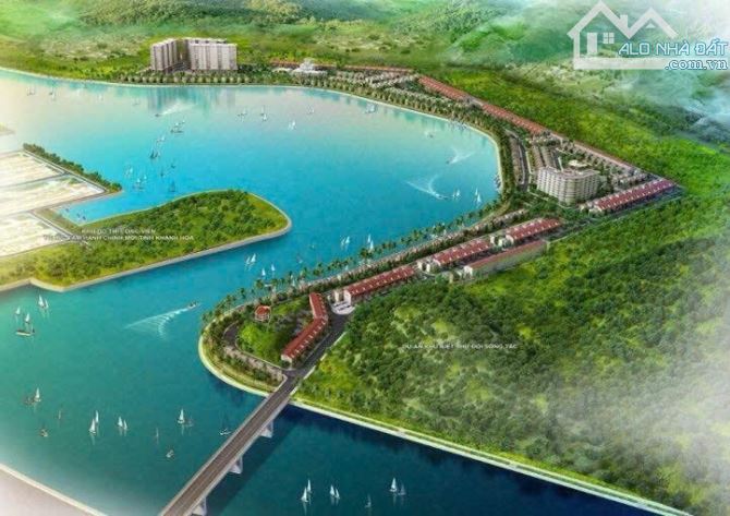 Bán lô biệt thự Ven Sông Tắc Nha Trang, Có Hạ Tầng giá 17 triệu/m2 - 1