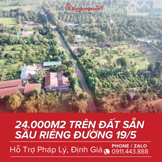 💥BÁN 24.000M2 ĐẤT MẶT TIỀN ĐƯỜNG 19/5 SẴN CÓ SẦU RIÊNG - 2