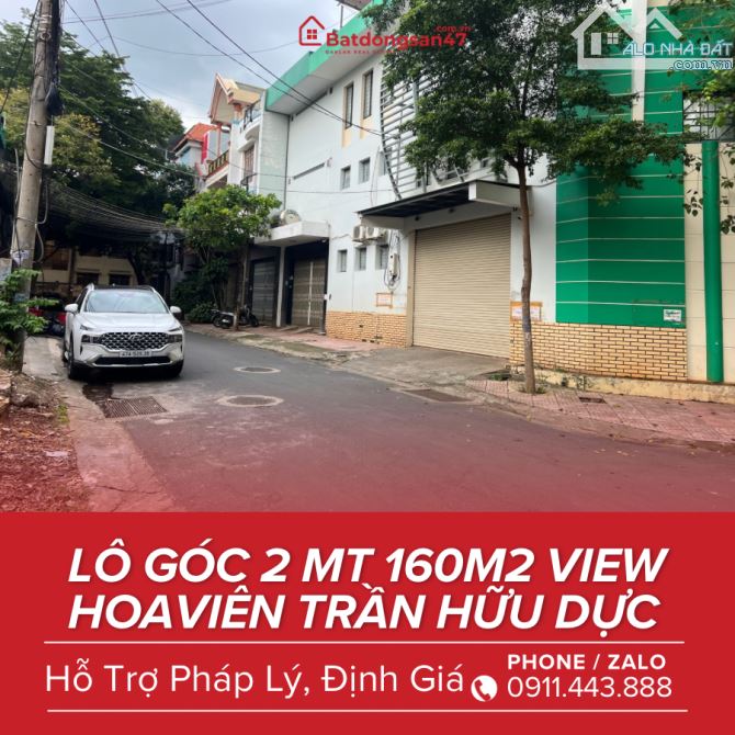 💥BÁN LÔ GÓC 2MT VIEW HOA VIÊN TRẦN HỮU DỰC - 2