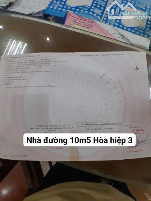 Bán nhà gác lửng đúc đường 10m5 khu Hoà Hiệp 3, 90m2, hướng Đông Nam - 2