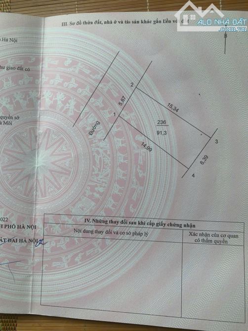 SIÊU PHẨM 91m Mặt tiền 5.67m thị trấn Chi Đông full thổ cư 2 ô tô tránh Kinh Doanh - 4