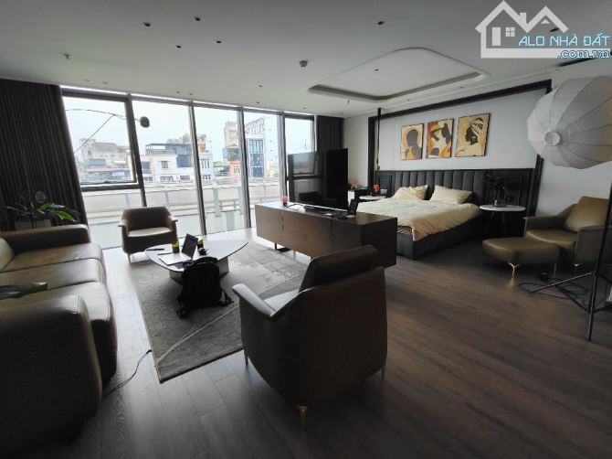 Bán tòa nhà Văn Phòng vừa ở vừa cho thuê  MP Huế DT 160m2 x 9 tầng, MT 8m, Giá 120 tỷ - 4