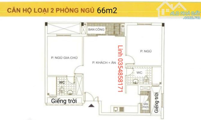 Bán căn hộ chung cư Bình Khánh Quận 2, 2PN 2WC 66m2, giá rẻ nhất thị trường - 5