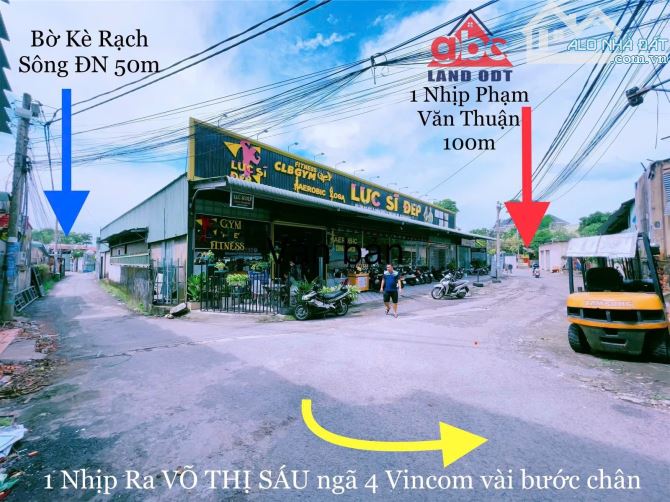 Bán gần 1000mv góc 2 mặt tiền Ngay TTTM VINCOM P.Thống Nhất Thành Phố Biên Hoà - 5