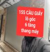 ngõ 155 CẦU GIẤY - 6 tầng, thang máy - căn góc - thiết kế thông sàn -