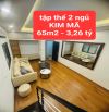 tập thể KIM MÃ - 2 ngủ 1 khách 2 vệ sinh - 65m2 giá 3,26 tỷ -