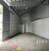 Cho thuê 2 kho xưởng liền kề 240m² có diện tích mỗi kho 110m² và 130m² có cho thuê lẻ