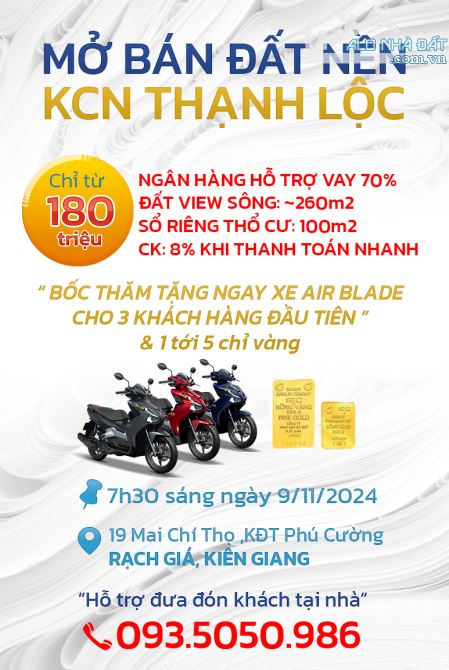 [🔥] MỞ BÁN ĐẤT NỀN KCN VIEW SÔNG chỉ từ 180 triệu hỗ trợ vay 70%