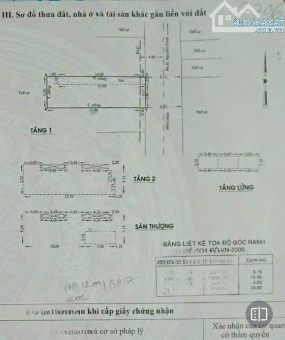 Nhà BTCT 3 lầu HXH thông 6m Nguyễn Oanh P17, DT 5.2x17m, ĐCT, giá 9.5 tỷ TL