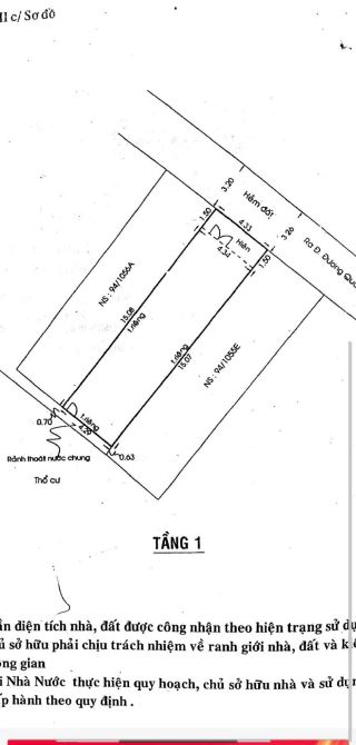 Gấp bán nhà hẻm 496 Dương Quảng Hàm 72m2 chỉ 6,5 tỷ