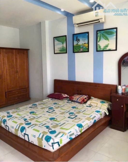 P6 Gò Vấp -Khu Phân Lô Chợ An Nhơn 65M²(4x16.5) 4Tầng Xe Hơi Ngủ Trong Nhà