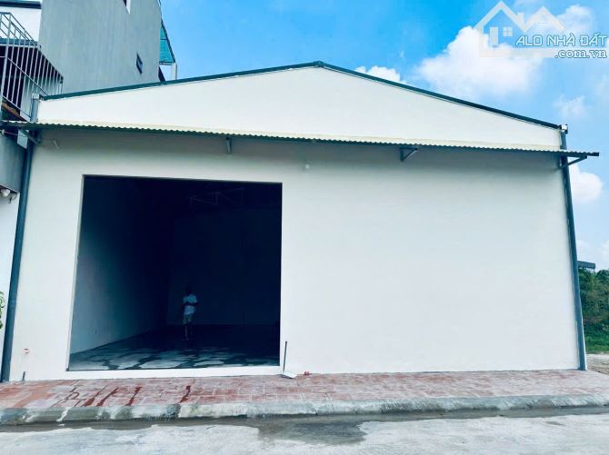 Cho thuê kho 150m2 gần kdt Kim Chung, Di Trạch, Hoài Đức. - 1