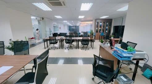 BÁN NHÀ KHU ĐÔ THỊ TRUNG YÊN TRUNG HOÀ LÔ 8 XUÂN QUỲNH CẦU GIẤY 100M2 X 8 TẦNG 2 MẶT TIỀN - 1