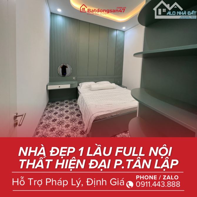 💥BÁN CĂN NHÀ 1 LẦU TRẦN QUÝ CÁP  P. TÂN LẬP - 2