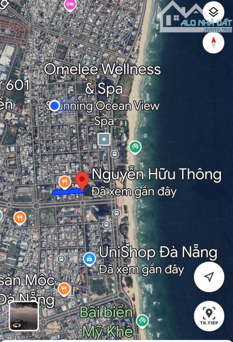 Bán Lô Đất 300m2 Đường Nguyễn Hưu Thông Ngay Sát Biển Mỹ Khê - Công viên Biển Đông - 2