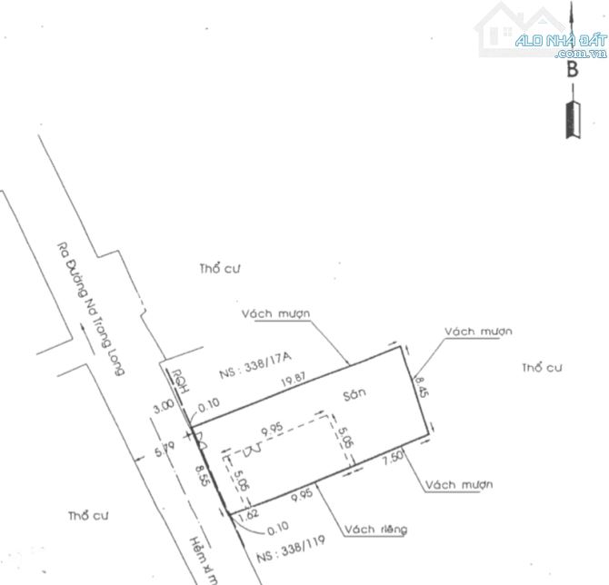 BÁN NHÀ 8,5x19 ĐƯỜNG NƠ TRANG LONG -BÌNH THẠNH 17,5 TỶ - 2