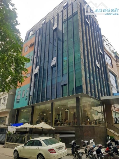 BÁN NHÀ KHU ĐÔ THỊ TRUNG YÊN TRUNG HOÀ LÔ 8 XUÂN QUỲNH CẦU GIẤY 100M2 X 8 TẦNG 2 MẶT TIỀN - 2