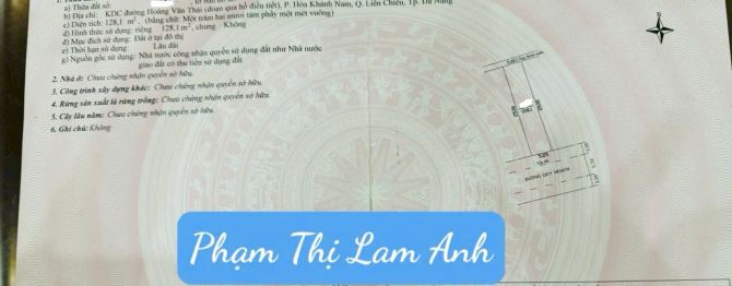 💎Cần bán lô đất MT đường Phạm Thị Lam Anh,P Hoà Khánh Nam,Q Liên Chiểu.Đà Nẵng - 3