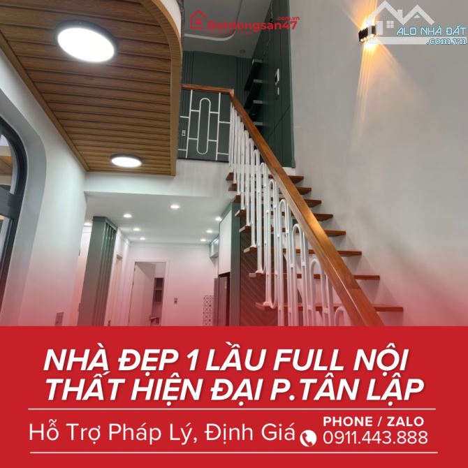 💥BÁN CĂN NHÀ 1 LẦU TRẦN QUÝ CÁP  P. TÂN LẬP - 4